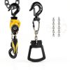 Mini Chain Hoist 1/4 Ton 5ft G80 Lever KITUYOTO Yellow Alloy Steel-2