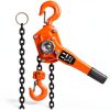3 Ton Manual Lever Chain Hoist AHRQ 10FT G80 Steel Chain Orange-7