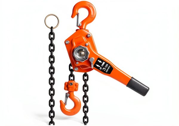 3 Ton Manual Lever Chain Hoist AHRQ 10FT G80 Steel Chain Orange-7