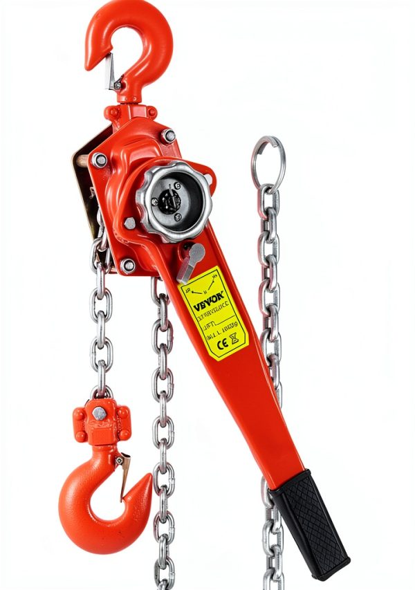 Happybuy Lever Chain Hoist 1.5 Ton 10ft Galvanized Puller-7