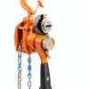 VEVOR Manual Lever Chain Hoist 1/4 Ton 550lb 5ft G80 Galvanized-2