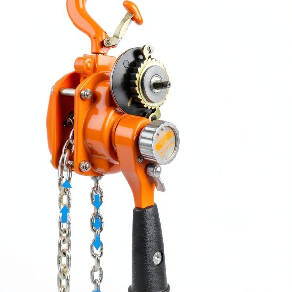 VEVOR Manual Lever Chain Hoist 1/4 Ton 550lb 5ft G80 Galvanized-2
