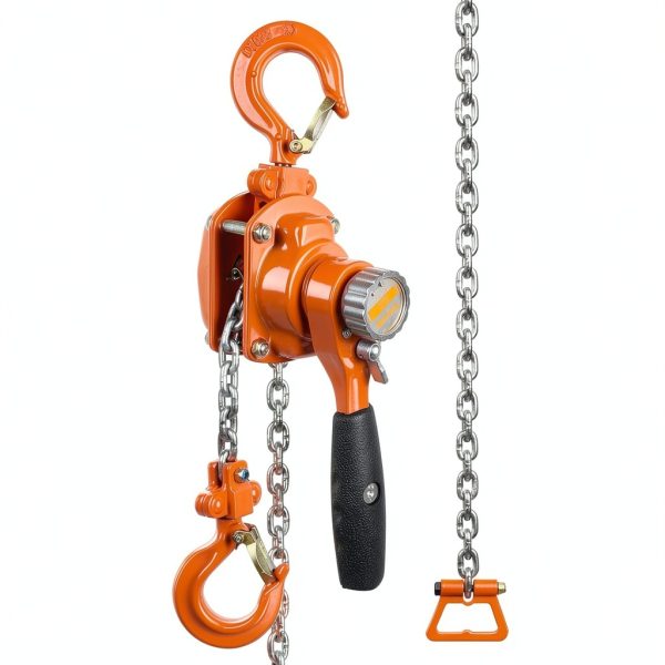 VEVOR Manual Lever Chain Hoist 1/4 Ton 550lb 5ft G80 Galvanized-8