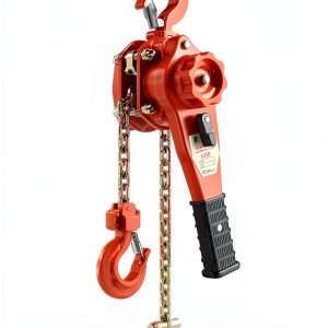 HUGOASIS Lever Chain Hoist 0.75 Ton 5FT Orange Dual Brake G80 Steel-0