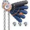 Mini Lever Chain Hoist 1100LBS 10FT Anbull Manual with Storage Bag-3