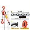 Happybuy Lever Chain Hoist 1.5 Ton 10ft Galvanized Puller-2