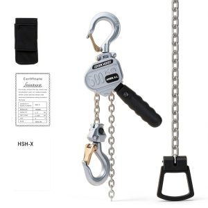 Mini Lever Chain Hoist 1100LBS 10FT Anbull Manual with Storage Bag-0