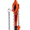 Happybuy Manual Lever Chain Hoist 3300 lbs, Chain Come Along 10 feet, Ratchet Chain Hoist 1-1/2 Ton, Come Along Puller 5/16" Diameter, for Warehouse Garages Construction Zones-8