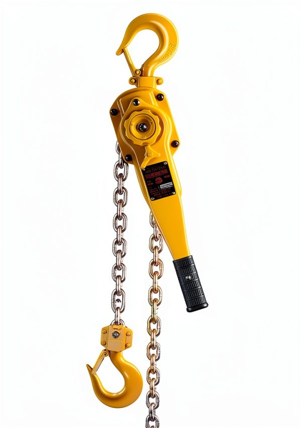 Harrington LB Series Steel Lever Hoist, 16-19/64" Lever, 3 Ton Capacity, 15' Lift Height, 1.5" Opening, 15.6" Headroom-0