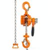 VEVOR Manual Lever Chain Hoist 1/4 Ton 550lb 5ft G80 Galvanized-9