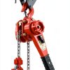 HUGOASIS Lever Chain Hoist 0.75 Ton 5FT Orange Dual Brake G80 Steel-4