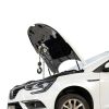 Manual Lever Chain Hoist 2 Ton 4400 lbs Capacity 10 FT Come Along, G80 Galvanized Carbon Steel with Double-Pawl Brake,360° Rotation Hook, for Garage Factory Dock (2T/3m)-5