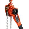 VEVOR Manual Lever Chain Hoist 1T 2200lb 10ft Orange Heavy Duty-8