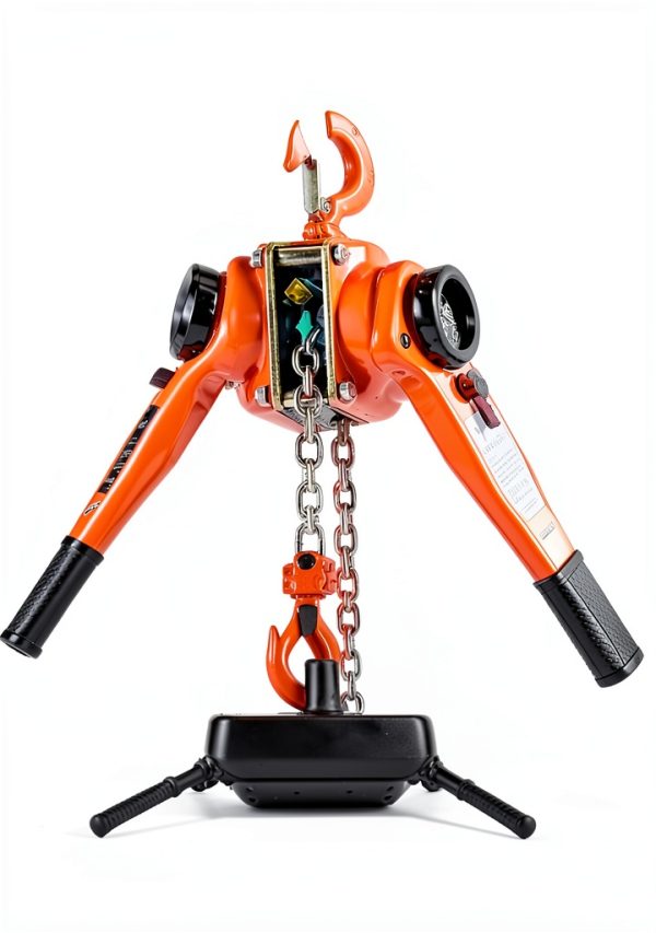 VEVOR Manual Lever Chain Hoist 1T 2200lb 10ft Orange Heavy Duty-4