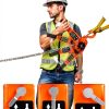 VEVOR Manual Lever Chain Hoist 1T 2200lb 10ft Orange Heavy Duty-5