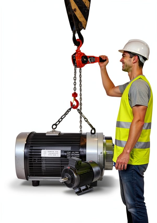 VEVOR Manual Lever Chain Hoist 1T 2200lb 10ft Orange Heavy Duty-1